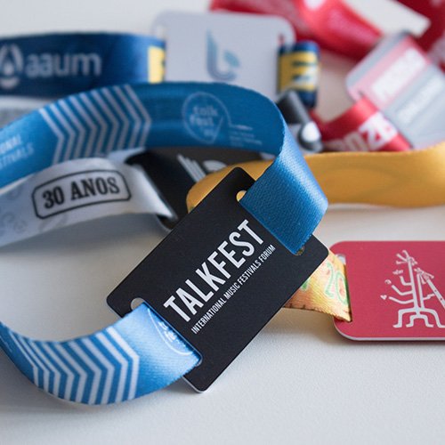 fabric pvc rfid nfc wristband